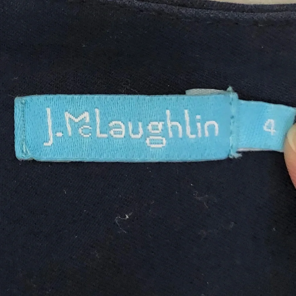 J. McLaughlin Navy Skirt - Picture 7 of 9